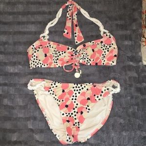 Juicy couture two piece bathing suit